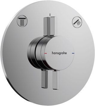 Змішувач для ванни и душа Hansgrohe DuoTurn S 75418000 скрытого монтажа (хром) 694686 фото