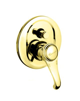 Смеситель для ванны и душа Emmevi Tiffany OR6019 скрытого монтажа (золото) 6670 фото