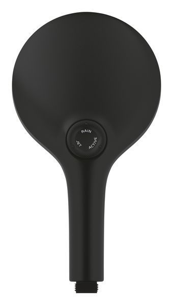 Душевая лейка Grohe Rainshower Smartactive 130 22127KF0 (3 режима) фантомный черный 711838 фото