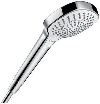 Душова лійка Hansgrohe Croma 110 Select E Multi 26810400 (3 режими) білий-хром 128675 фото