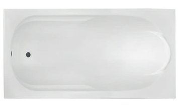 Ванна акриловая Besco Bona 180x80 (WAB-180-PK) без ножек 371317 фото