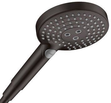 Душевая лейка Hansgrohe Raindance Select S PowderRain 120 3jet P EcoSmart 26515670 (3 режима) Черный матовый 972314 фото