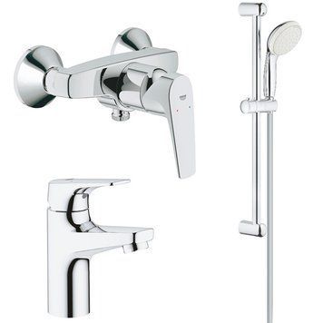 Набор смесителей для душа Grohe Bau Flow UA121630S1 (хром) 869653 фото