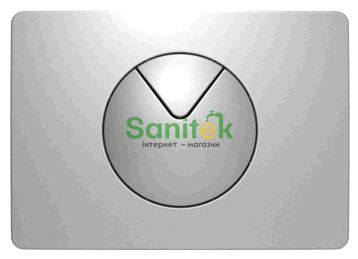 Змивна клавіша Sanit S 702 (16.702.93.0000) сатин 142147 фото