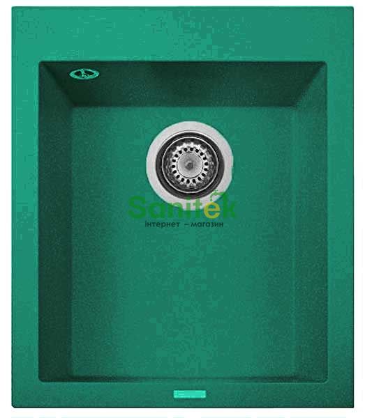 Гранітна мийка Telma Cube ON4110 Granite (36 green) 147443 фото