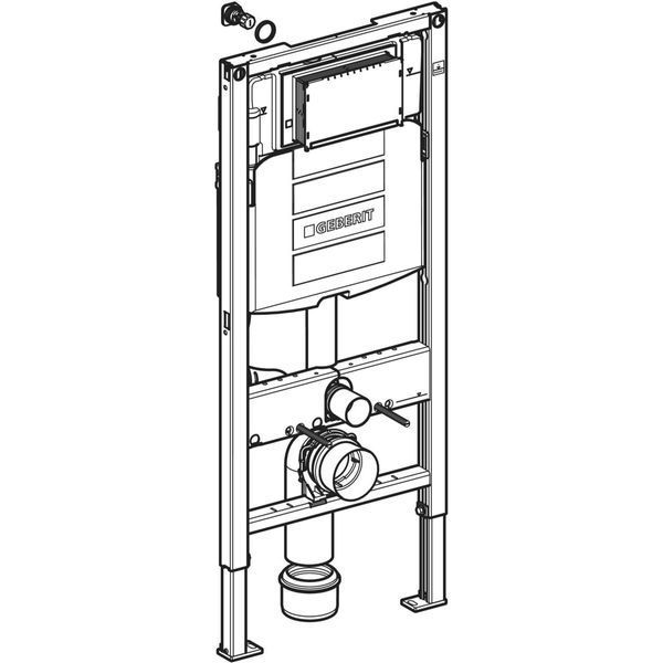 Инсталляция для унитаза Geberit Duofix Sigma 111.300.00.5 (12 cм) 3497 фото
