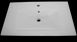 Тумба з умивальником Мойдодир Модерн 80 підвісна (біла) 155846 фото 2