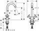 Смеситель для кухни Hansgrohe Logis Classic M32 220 71285000 (хром) 125094 фото 2