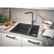 Гранитная мойка Grohe K500 56x46 (31648AP0) чёрный гранит 277138 фото 4