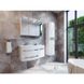 Дзеркало для ванної кімнати Ювента Botticelli Vanessa VnМС-100 (біле) 283077 фото 3