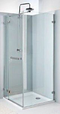 Душевая дверь Kolo Next 90 (HDSF90222R03L) с релингом серебристый профиль/стекло прозрачное Reflex (левая) 153206 фото