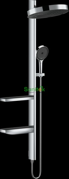 Душова система Hansgrohe Rainfinity Showerpipe 360 1jet 26842000 (хром) 304873 фото