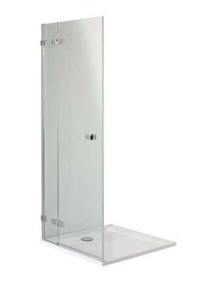 Душевая дверь Kolo Next 80 (HDRF80222003L) серебристый профиль/стекло прозрачное Reflex (левая) 153194 фото
