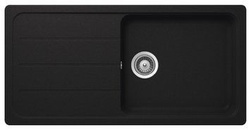 Гранітна мийка Schock Formhaus D-100 L Cristalite/Metal Onyx 10 (17056010) 143908 фото
