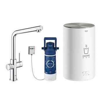 Смеситель для кухни Grohe Red II Duo 30327001 с бойлером M-size 4л и фильтром (хром) 214560 фото