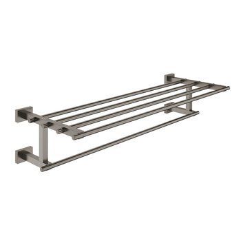 Полка для полотенец Grohe Essentials Cube 40512AL1 (тёмный графит) 538611 фото