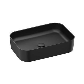 Умивальник Ravak Ceramic Slim R 550x370 мм (XJX0D155001) черный матовый 826734 фото