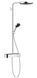 Душевая система Hansgrohe Pulsify S Showerpipe 260 1jet EcoSmart 24221000 с термостатом (хром) 491551 фото 1