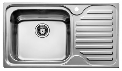 Кухонна мийка Teka Classic Max 1B 1D RHD (11119200) полірована ліва 140362 фото