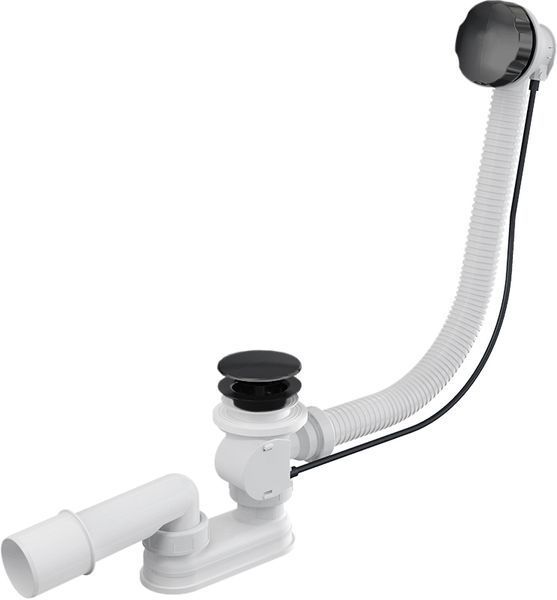 Сифон для ванны Ravak 800 B R/R (X01848) графит матовый 710959 фото