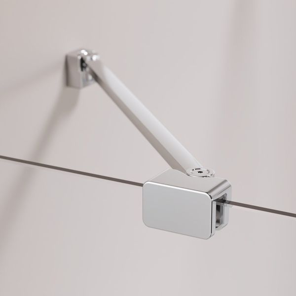 Шторка для ванни Radaway Garda Chrome PND II 120 L (10720120-01-01L) профіль хром/скло прозоре ліва 991786 фото