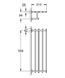 Полка для полотенец Grohe Essentials Cube 40512AL1 (тёмный графит) 538611 фото 2