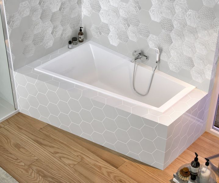 Ванна акрилова Excellent M-Sfera Slim 160x95 (WAEX.MSL16WHS) ліва 269446 фото