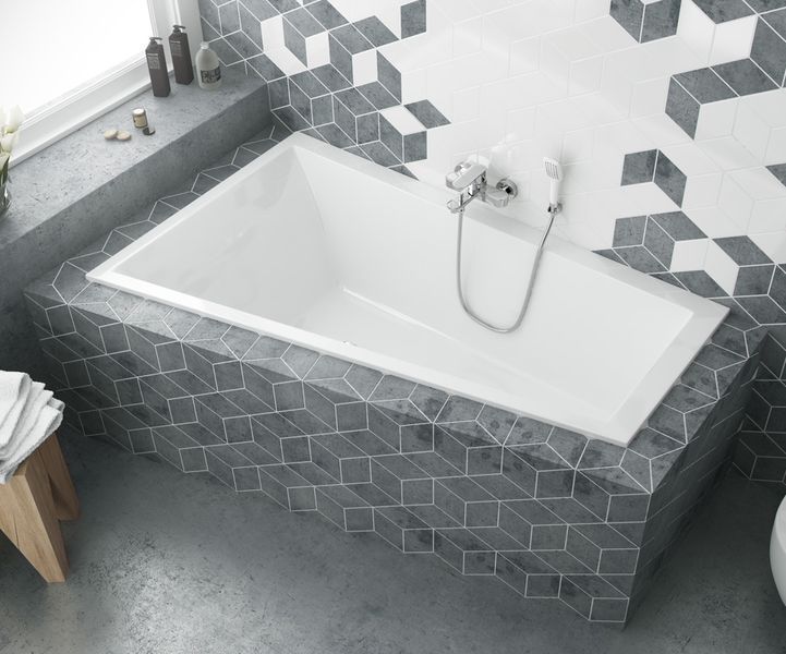 Ванна акрилова Excellent M-Sfera Slim 160x95 (WAEX.MSL16WHS) ліва 269446 фото