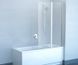 Шторка для ванны Ravak CVS2-100 R (7QRA0U00Z1) сатиновый профиль/стекло Transparent (правая) 151475 фото 1