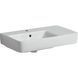 Умивальник Geberit Selnova Compact 65x37 см 501.551.00.1 (лівий) 425586 фото 1