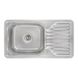 Кухонна мийка Lidz 7642 Micro Decor 0,8 мм (LIDZ764208MICDEC) 385012 фото 1