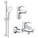Набір змішувачів для ванної кімнати Grohe BauLoop New UA123214S1 678636 фото 1