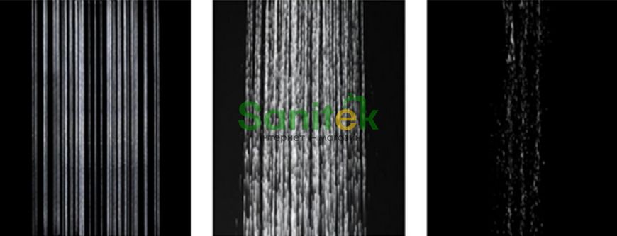 Душевая система Ravak Thermo TE 094.02CR/BL/150 X070162 с термостатом (хром/чорний) 494998 фото