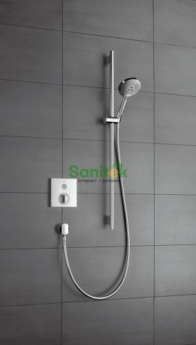 Змішувач для душу Hansgrohe ShowerSelect 15767000 прихованого монтажу з термостатом (хром) 124884 фото