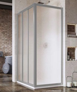 Душова кабіна Ravak Supernova ASDP3+APSS 90x75 (00V70UR2ZG+94030UR2ZG) сатиновий профіль/скло Grape 280360 фото