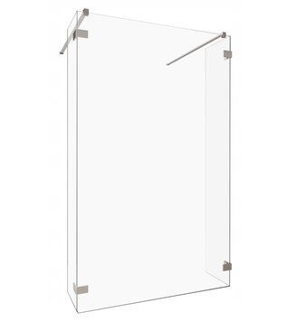 Душова кабіна Radaway Euphoria Walk-In I 140 (383146-01-01+383160-01-01+383160-01-01) профіль хром/скло прозоре 271877 фото