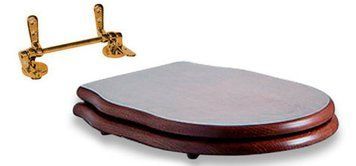 Сидіння для унітазу ArtCeram Hermitage HEA004 72 Soft-Close (горіх/бронза) 156477 фото