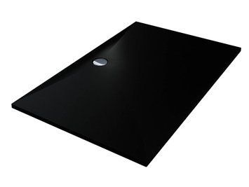 Душовий піддон Miraggio Brugge 1400x900 (00001000) Mirastone Black 516869 фото