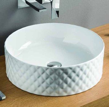 Умивальник ArtCeram Rombo &Oslash; 44 см OSL009 05;00 (білий матовий) 156162 фото