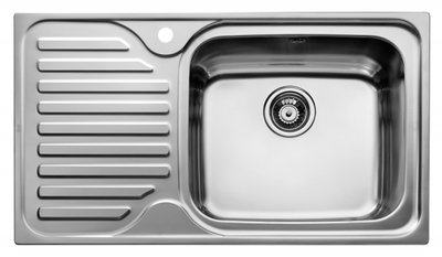 Кухонная мойка Teka Classic Max 1B 1D LHD (11119201) полированная правая 140363 фото