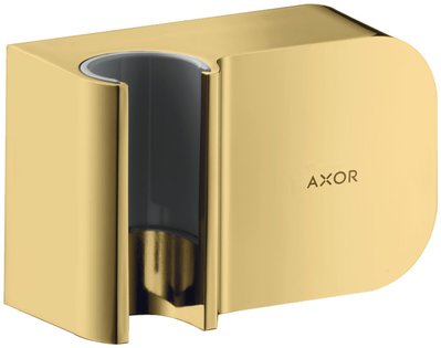 Підключення для душового шлангу Axor One 45723990 із тримачем (золото) 377299 фото