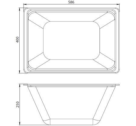 Контейнер для ванны Am.Pm Gem (W90A-070-070W-C) с крышкой 342386 фото