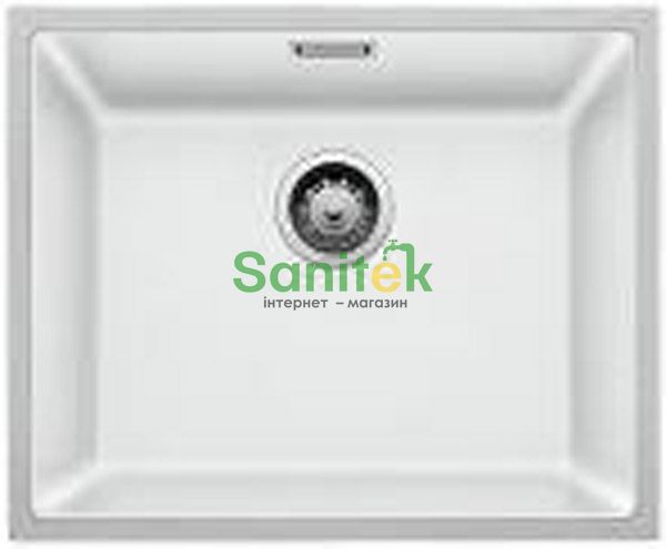 Кухонна мийка Blanco Subline 500-IF SteelFrame (524110) білий/нержавіюча сталь 129285 фото