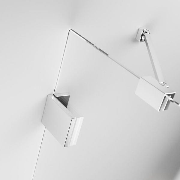 Шторка для ванны Radaway Essenza Pro PND II 100 (10102100-01-01L) профиль хром/стекло прозрачное левая 372253 фото