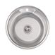 Кухонна мийка Lidz 490-A Satin 0,8 мм (LIDZ490ASAT) 374501 фото 1