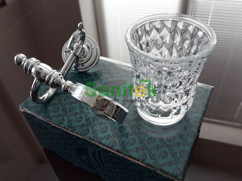 Стакан для ванної кімнати Kugu Versace 206C (хром) 313664 фото