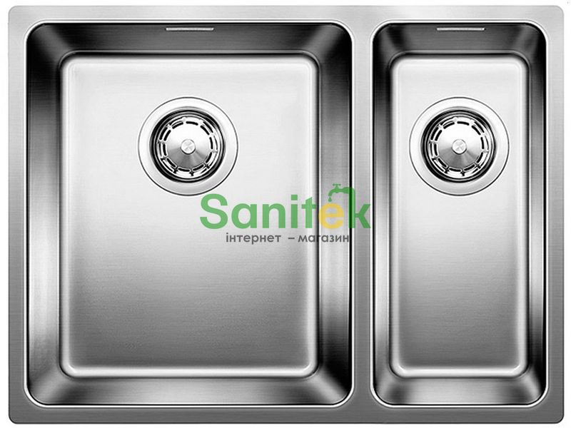 Кухонна мийка Blanco Andano 340/180-U (518322) ліва з ексцентриком 144856 фото