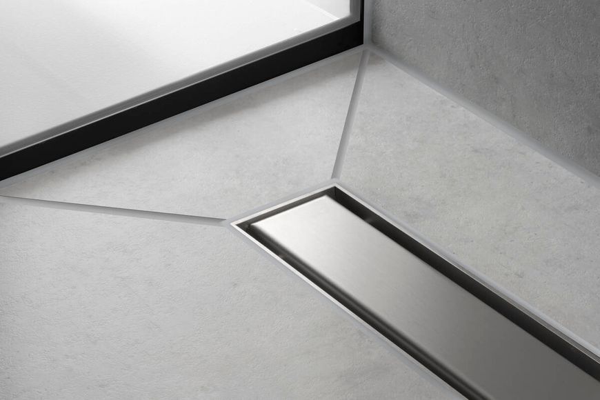Решітка для трапу Hansgrohe RainDrain Match 700 мм 56037800 (нержавіюча сталь) 491371 фото