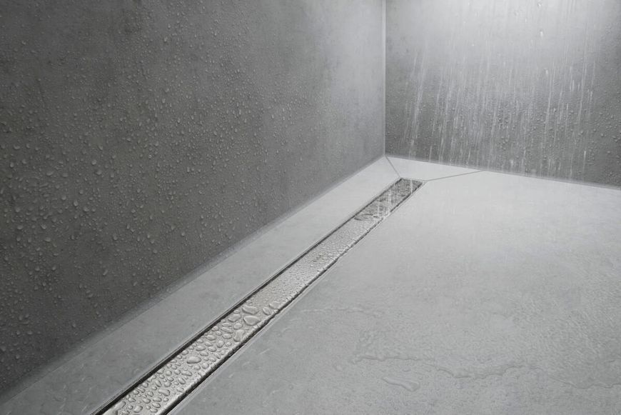 Решітка для трапу Hansgrohe RainDrain Match 700 мм 56037800 (нержавіюча сталь) 491371 фото