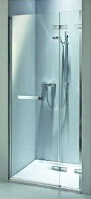 Душові двері Kolo Next 90 (HDRF90222R03R) з релінгом сріблястий профіль/скло прозоре Reflex (права) 153201 фото